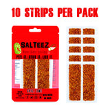 Salteez Beer Salt Strips - Chili Lime - 5 Packs - 50 Total Strips! - FREE SHIPPING!