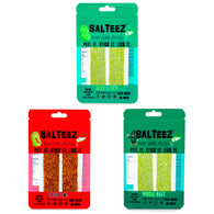 Salteez Beer Salt Strips - Triple Pack - Lime, Chili Lime, Pickle - FREE SHIPPING!